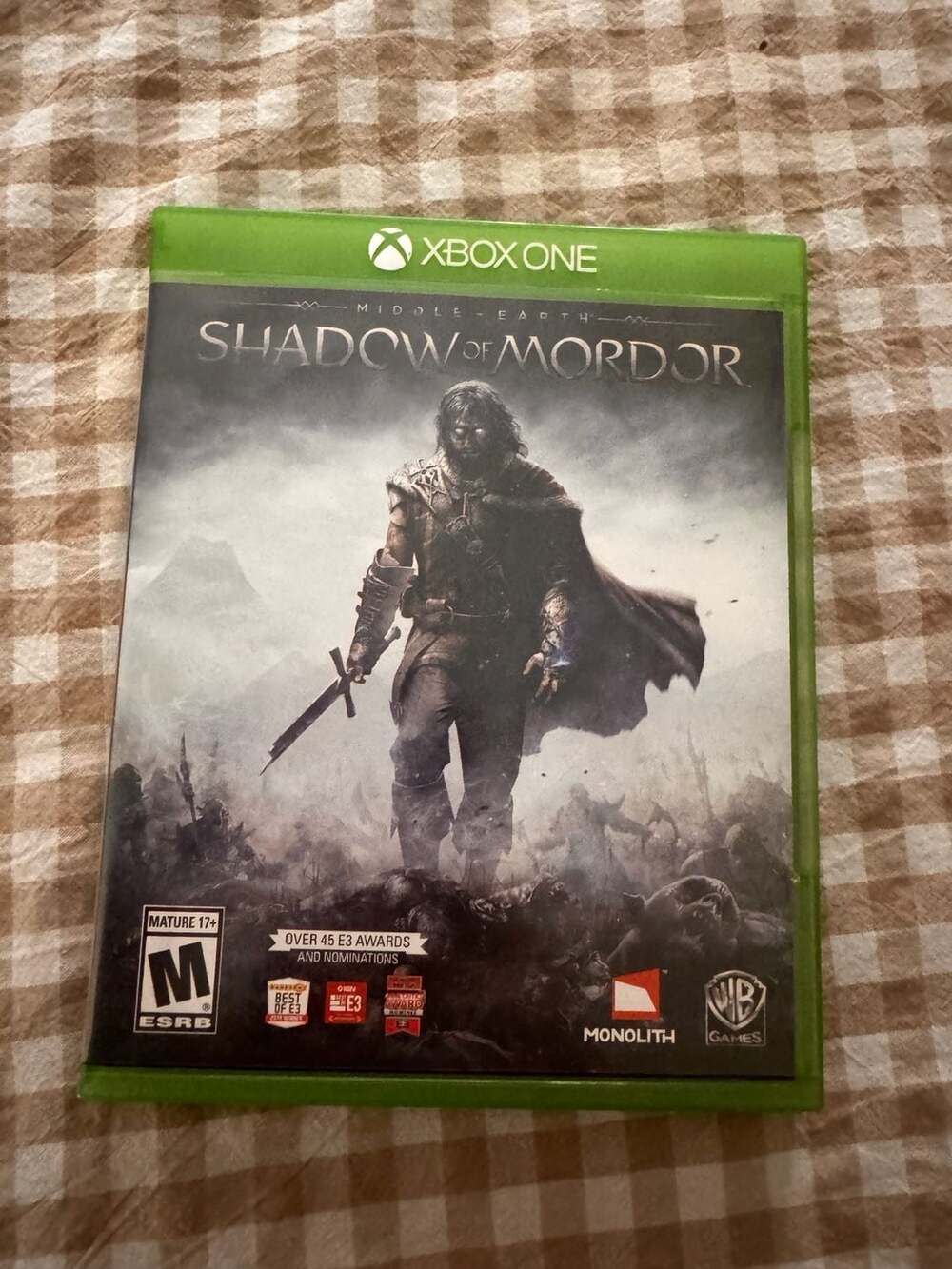 Middle-Earth Shadow Of Mordor Xbox One